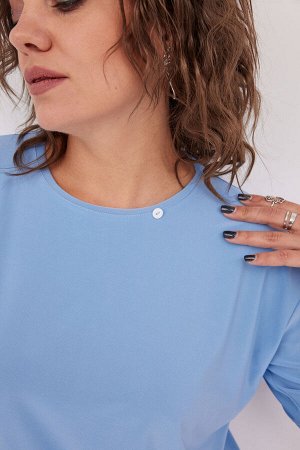 Блуза BegiModa 4128 голубой