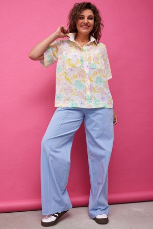 Блуза BegiModa 4127 акварель