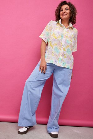 Блуза BegiModa 4127 акварель