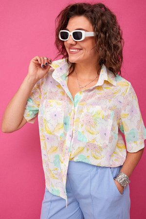 Блуза BegiModa 4127 акварель