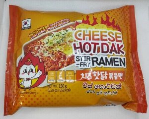 MIGAWON Hot Dak жареный Рамен Сырный соус 150г, 40шт., Арт-12037