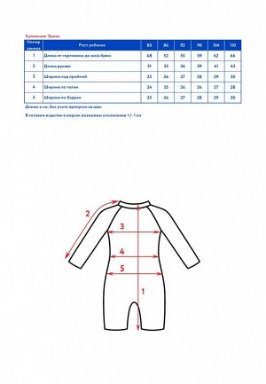 Купальник для девочки Эрика, ментоловый