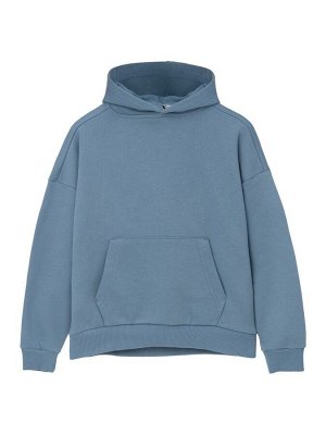 Джемпер (худи) с капюшоном детская Тайху, сизый
