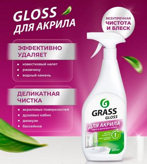 Средство чистящее для акриловых поверхностей Gloss 600мл