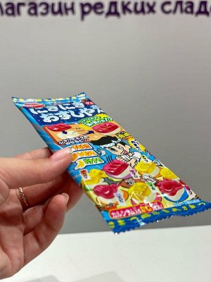 Жевательный мармелад Meiji / Мейджи "Суши" со вкусом фруктов 22 гр Японские сладости