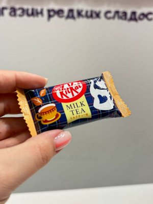 Японский Kit Kat Mini  Кит Кат Мини со вкусом молочного чая /  Kit Kat Mini Milk Tea / КитКат / KitKat 9 гр Японские сладости