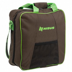 Набор для пикника Picnic на 4 персоны (N-PCB-4) Nisus [31х26х10 см, нерж. сталь, полиэстер 600D, коричневый]