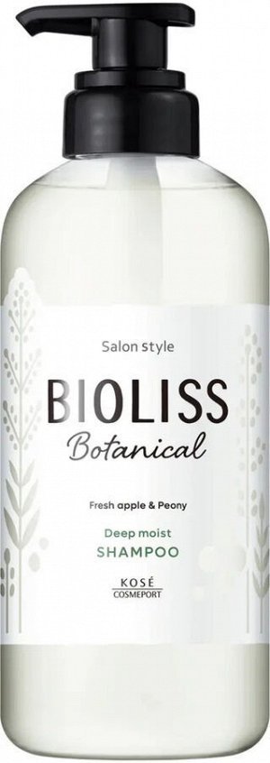Kose Bioliss Botanical Shampoo — Органический шампунь с растительными компонентами для укрепления и увлажнения волос