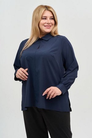 Блузка Цвет:
синий
Состав:
80%ПЭ 18%Вискоза 2%Эластан
Длина изделия:
74 см
Размер модели:
56
Рост модели:
175 см
Блузка прямого силуэта, длиной чуть ниже линии бедер, из сорочечной однотонной ткани. П