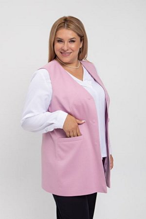 Жилет Цвет:
розовый
Состав:
76%ПЭ 20%Вискоза 4%Спандекс
Длина изделия:
79 см
Размер модели:
58
Рост модели:
175 см
Стильный удлиненный жилет полуприлегающего силуэта из трикотажной ткани на подкладке.