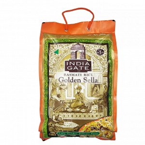 INDIA GATE Indian basmati golden sella rice Индийский золотой рис Басмати 5кг