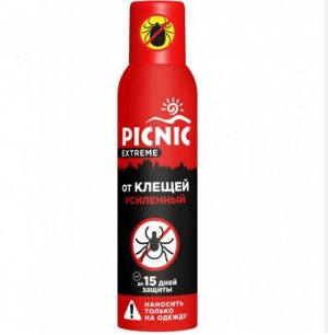 Аэрозоль от клещей Picnic Extreme 150 мл