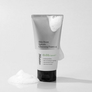 JM SOLUTION SKIN BOOST SPICULE CLEANSING FOAM 1.5 Пенка для умывания со спикулами 150мл