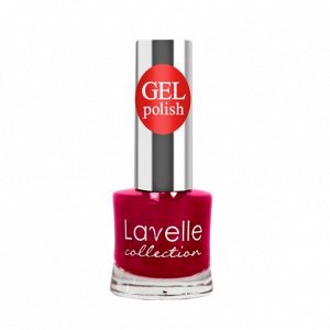 Лавель Лак для ногтей GEL POLISH тон 19 малиновый металлик 10 мл