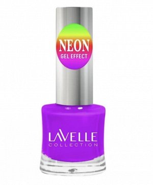 Лавель Лак для ногтей GEL POLISH тон 46 фиолетовый неон 10 мл