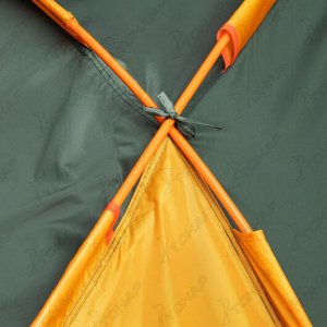 Палатка BORA-6 (N-2371-6-GO) Nisus [530х220х200см, Polyester 210T, PU 5000 мм, 13.7 кг]