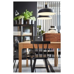 IKEA ЭКЕДАЛЕН Раздвижной стол, дуб, 120/180x80 см