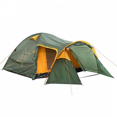 Палатка PASSAT-3 (N-2368-3-GO) Nisus [380х200х130см, Polyester 185T, PU 3000 мм, 5.05кг]