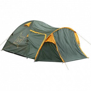Палатка PASSAT-3 (N-2368-3-GO) Nisus [380х200х130см, Polyester 185T, PU 3000 мм, 5.05кг]