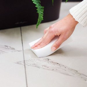 Губка-ластик Kolibriya Clean Magic-1, для чистки любых поверхностей, меламиновая, 125х70х30мм, арт. CM-0422