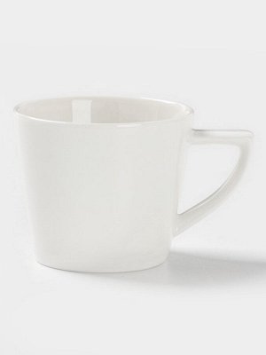 Кофейная пара Magistro White Snow, 120 мл, фарфор, белая