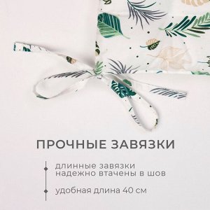 Сидушка Этель «Домашние растения», 42x42 см, 80% хлопок, 20% п/э, сатин 110 г/м²