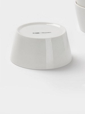 Салатники Magistro White Snow, набор 4 шт., 380 мл, фарфор, белые