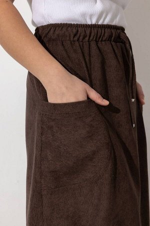Юбка женская  171/02/Коричневый