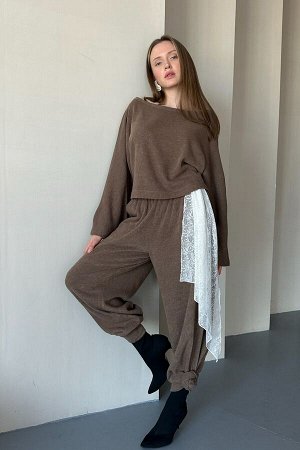 Брюки  WOOL042/04/Коричневый