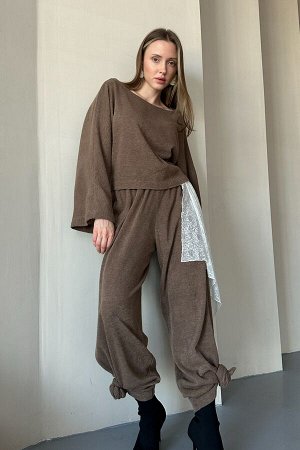 Брюки  WOOL042/04/Коричневый