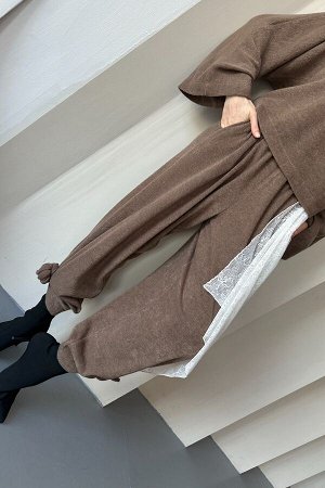 Брюки  WOOL042/04/Коричневый