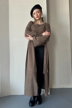 Кардиган  WOOL044/04/Коричневый