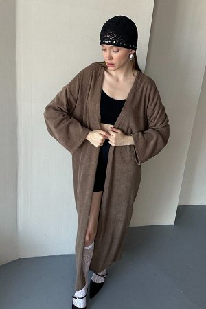 Кардиган  WOOL044/04/Коричневый