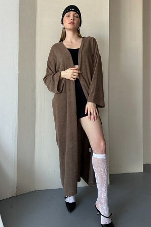 Кардиган  WOOL044/04/Коричневый