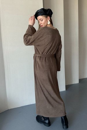 Кардиган  WOOL044/04/Коричневый