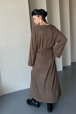 Кардиган  WOOL044/04/Коричневый