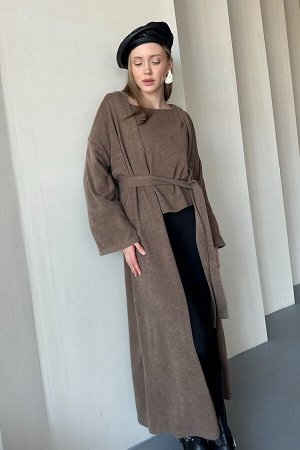 Кардиган  WOOL044/04/Коричневый
