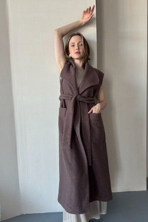 Жилет  LAMB079/01/Кофейный