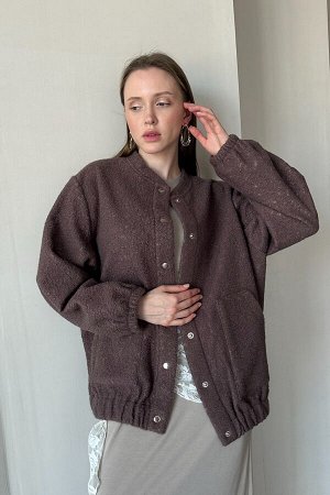 Жакет  LAMB078/01/Кофейный