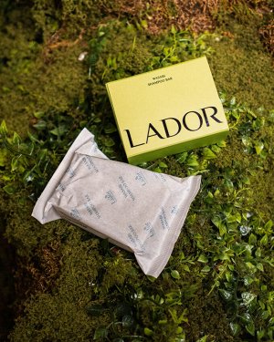 Бессиликоновый натуральный твердый шампунь для волос - LA’DOR WASABI SHAMPOO BAR