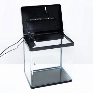 УЦЕНКА Аквариум SeaStar LS-380F, 30 л, микс (в комплекте LED-лампа, фильтр)