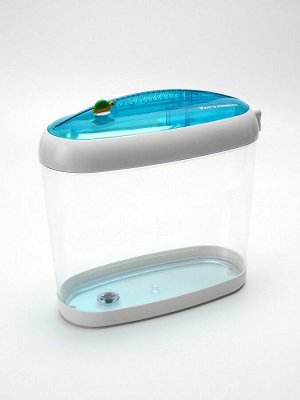 Аквариум настольный, с подсветкой LED и календарем кормлений, 4,4 л