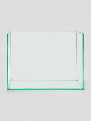 Аквариум "Прямоугольный" без крышки, 15 литров, 34 x 17 x 25 см