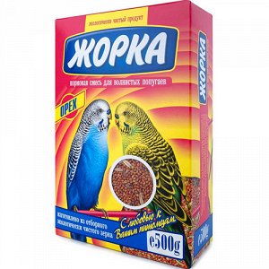 Жорка Корм с орехами для волнистых попугайчиков 500 гр