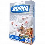 Корм для грызунов &quot;ЖОРКА&quot; (коробка)  для КРЫС и МЫШЕЙ 500гр