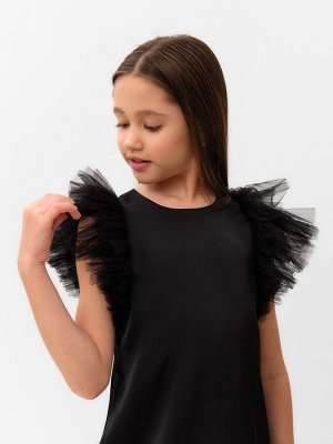 Платье нарядное детское MINAKU: PartyDress цвет черный.