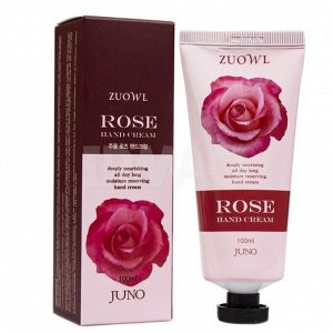 Крем, для рук с экстрактом розы/Rose Hand Cream , Juno, Ю.Корея, 100 г