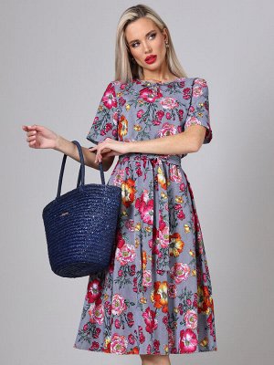Платье Цветочный роман, акцент