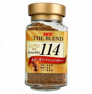 Кофе натуральный растворимый сублимированный UCC THE BLEND  90 г Япония