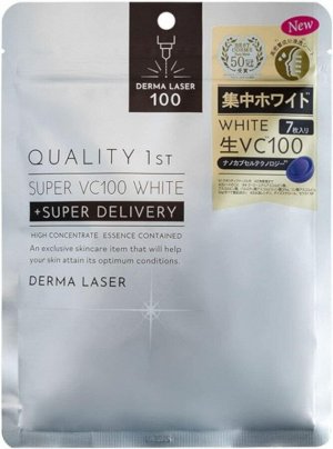 QUALITY 1ST Super VC 100 White Mask - осветляющие маски с 4 типами витамина С